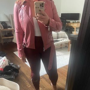 Express leather jacket